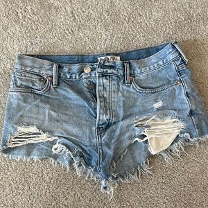 Free People Jean Shorts